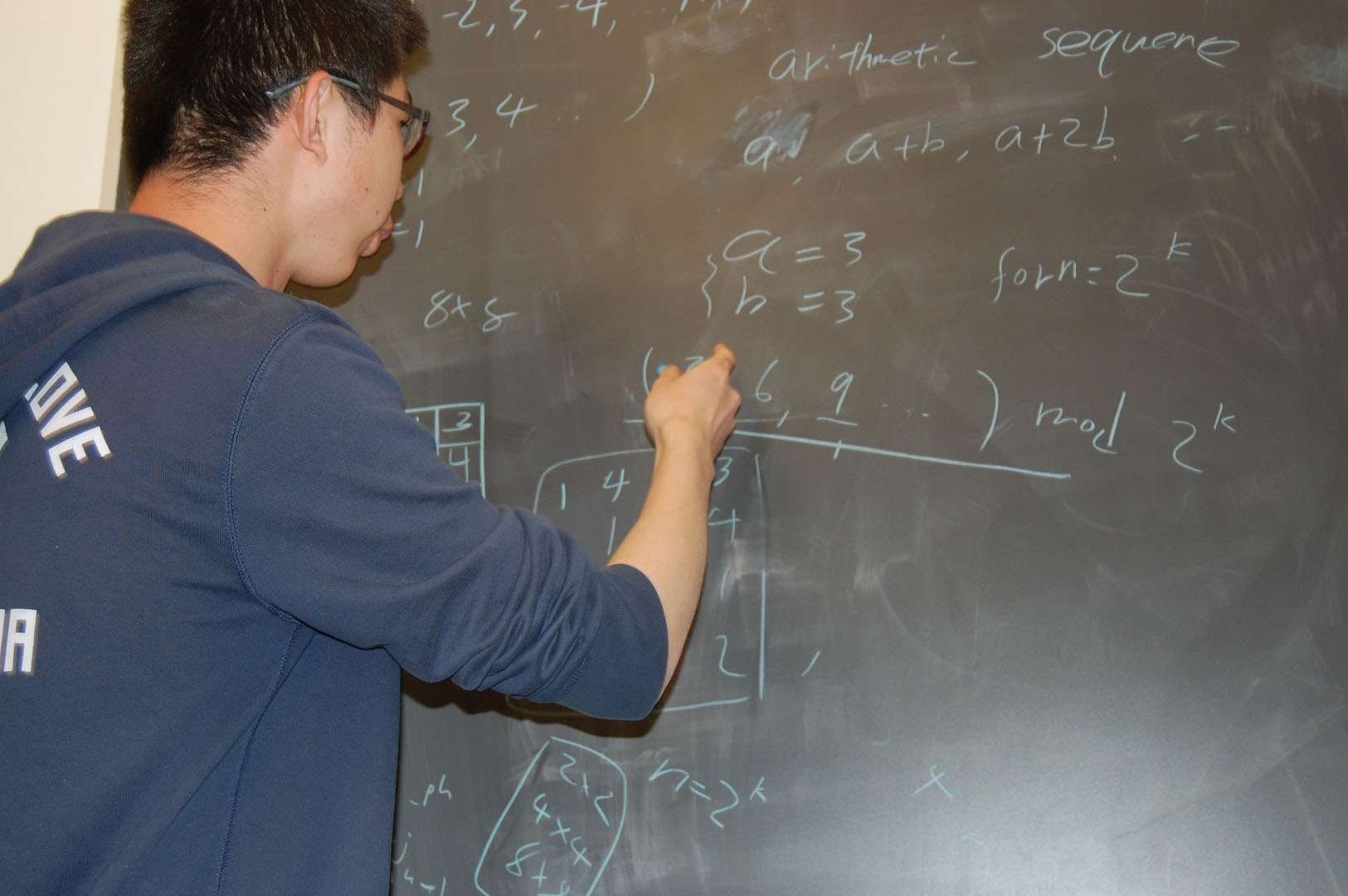 Mathematics: Zhaopeng Li '19 with Prof. Beth Malmskog <span class="cc-gallery-credit"></span>